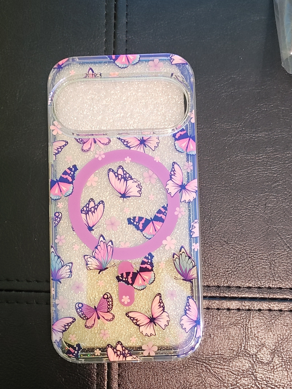 Google Pixel 11 Pro Phone Case Glitter Butterfly